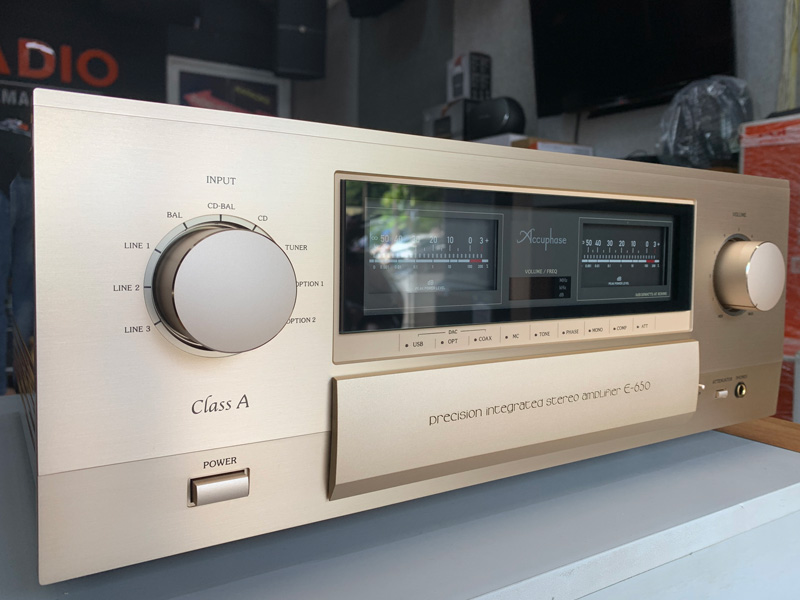 Ampli nghe nhạc Accuphase E650