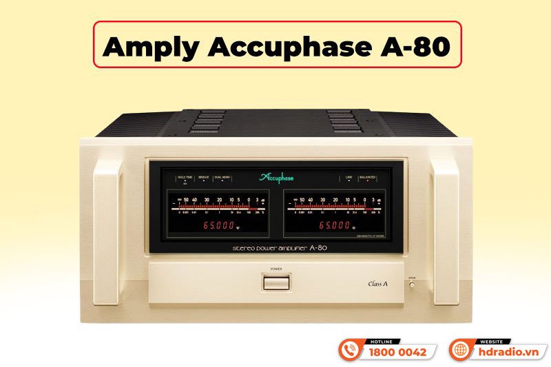 Amply Accuphase A-80 Amply Accuphase A-80