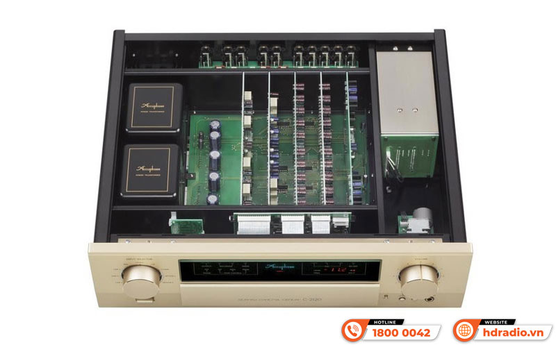 Kết hợp mạch Power Amply Accuphase C2150
