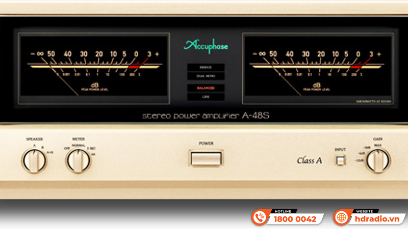 Điều khiển Amply Accuphase A-48S