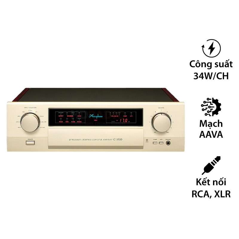 Pre Amply Accuphase C2420, 2 Kênh