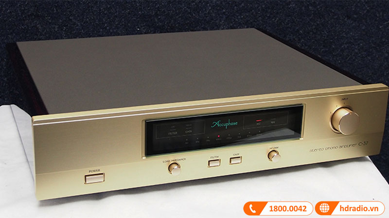 mặt trước Phono Pre Amply Accuphase C-37
