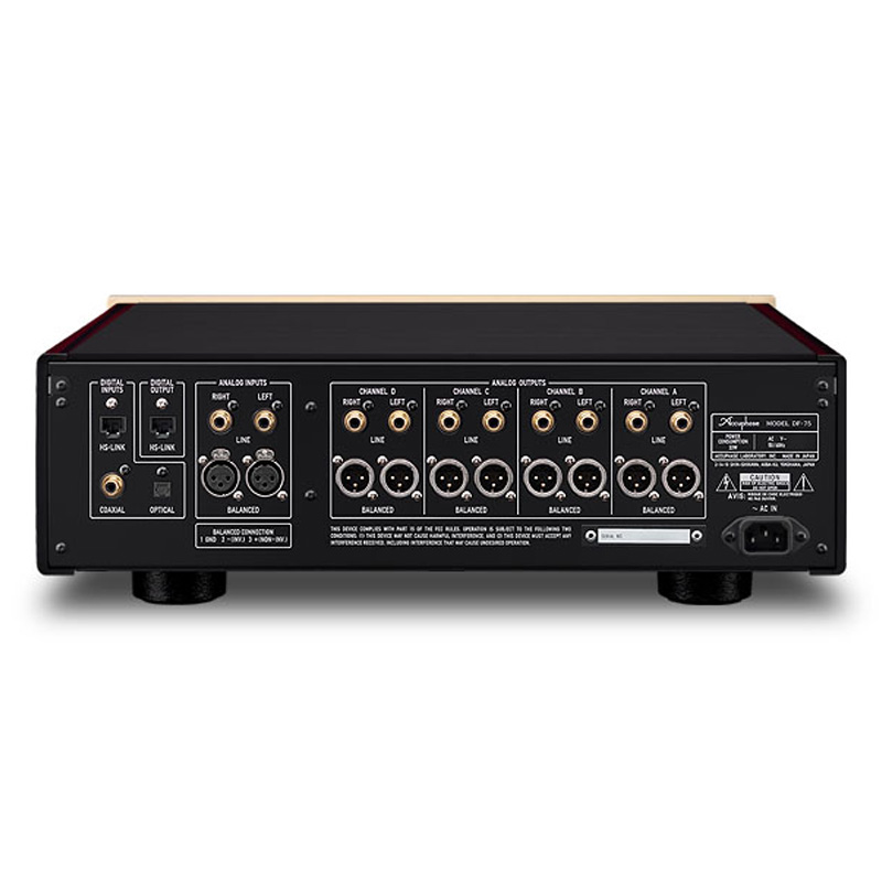 Pre Amply + Digital Frequency Dividing Network Accuphase DF-75, 4 Kênh, HS-LINK, COAXIAL, OPTICAL-2