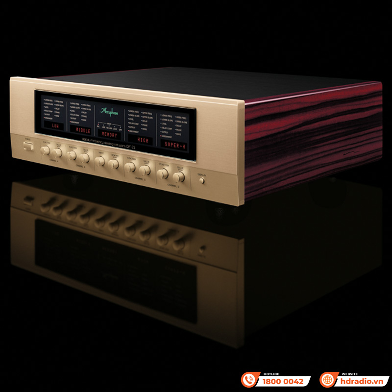 Pre Amply + Digital Frequency Dividing Network Accuphase DF-75