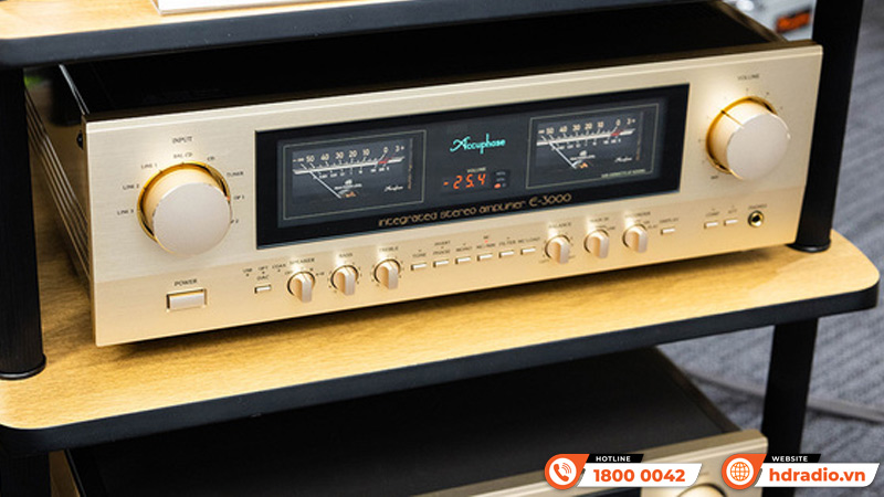 Thiết kế Amply Accuphase E-3000