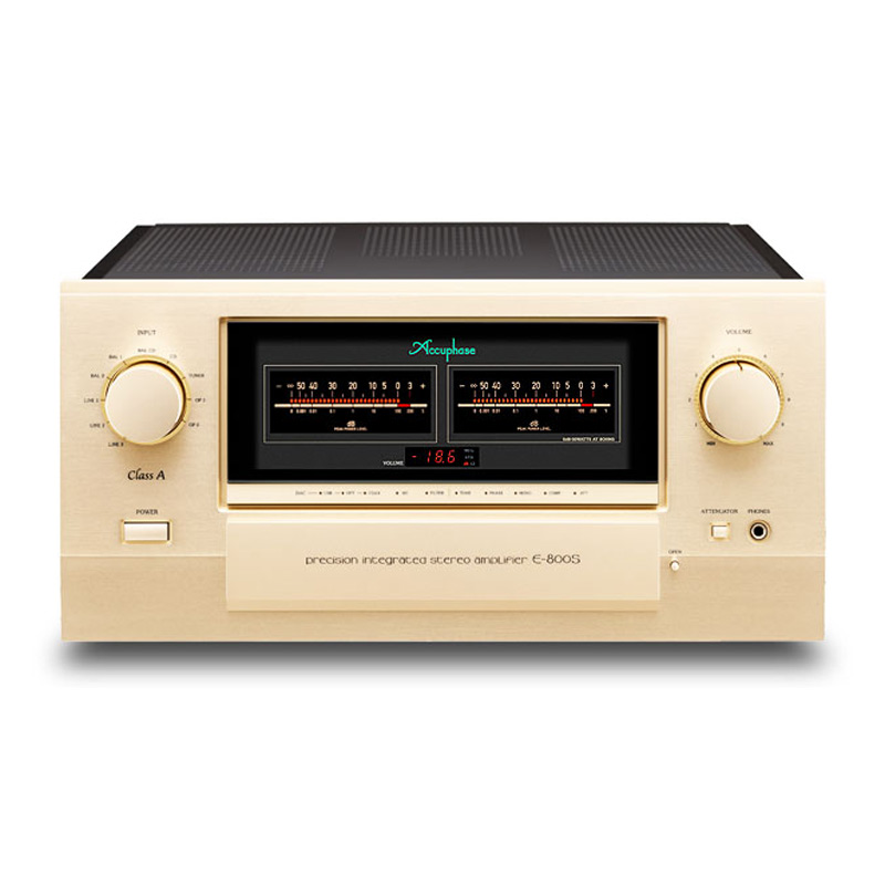 Amply Accuphase E-800S, 2 kênh, 50W/8Ω