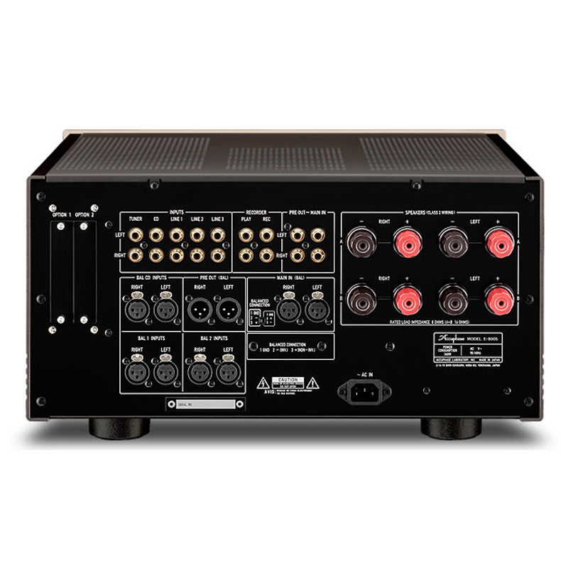 Amply Accuphase E-800S, 2 kênh, 50W/8Ω-2