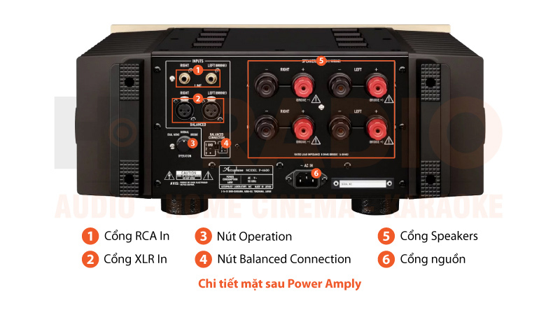 Power Amply Accuphase P-4600