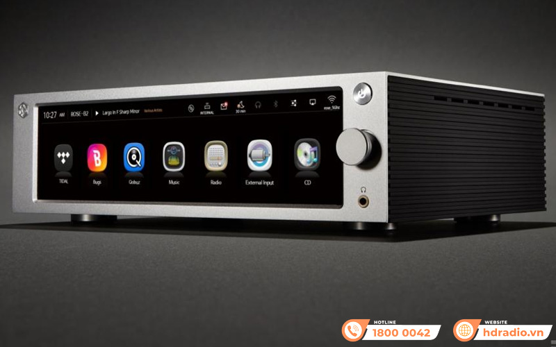 Network Preamplifier Hifi Rose RS250