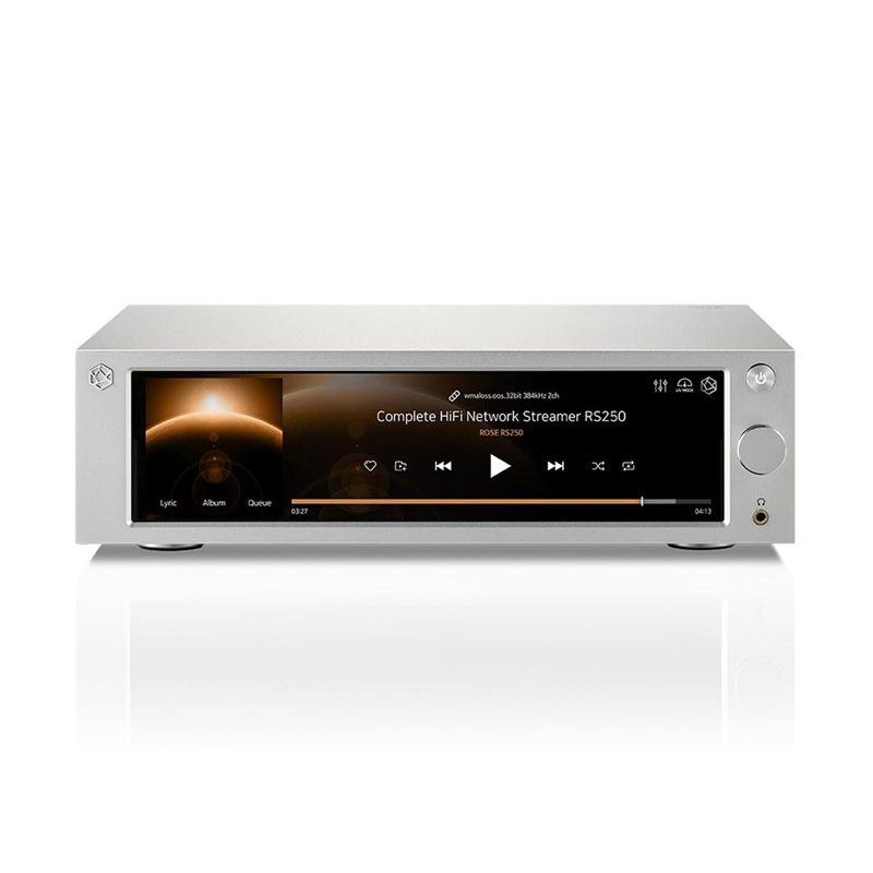 Music Server HiFi Rose RS250, DAC ES9028PRO, Network Streamer, Pre Amply WiFi, Bluetooth 4.0