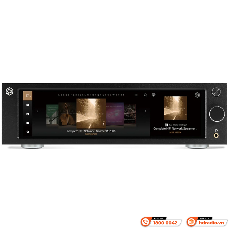 Network Preamplifier Hifi Rose RS250