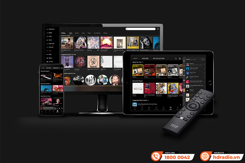 Music Server HiFi Rose RS150B