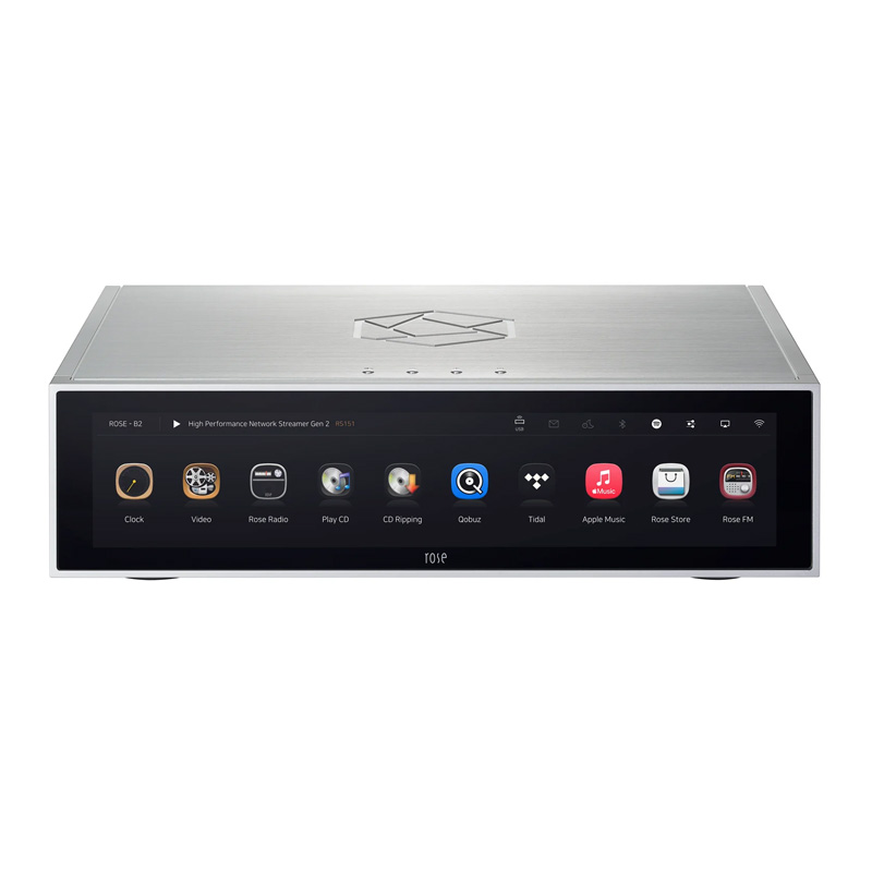 Music Server HiFi Rose RS151, DAC ES9039PRO, Network Streamer, Bluetooth 5.4