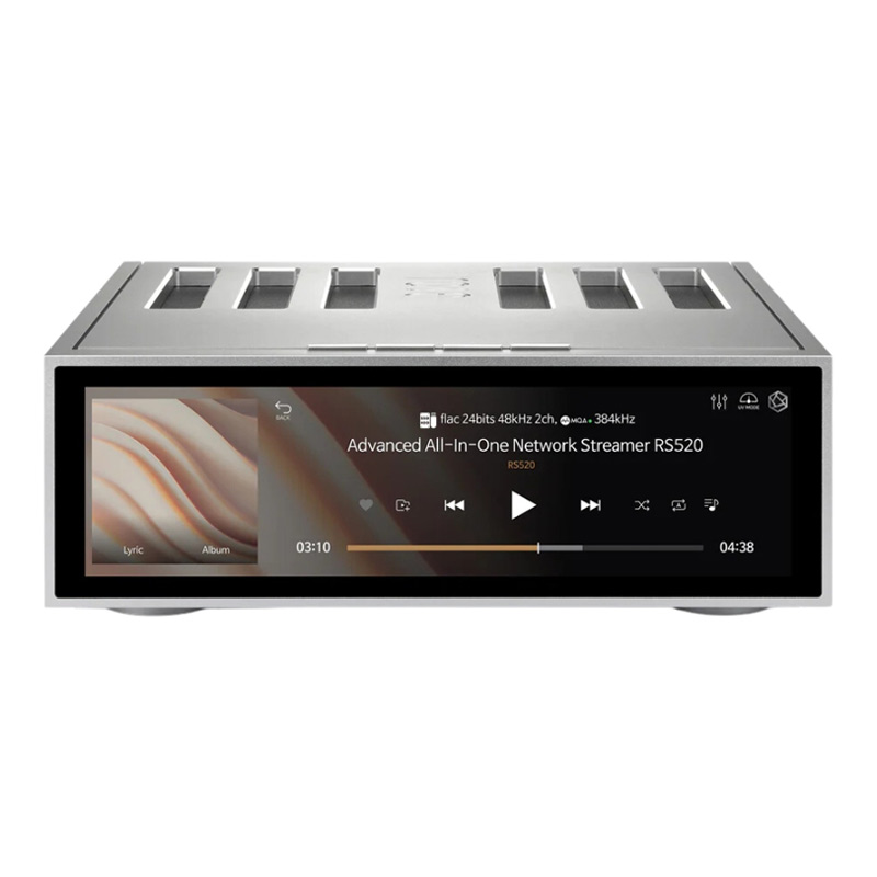 Amply HiFi Rose RS520, 250W/kênh ở 8 Ohms, Bluetooth, Airplay 2