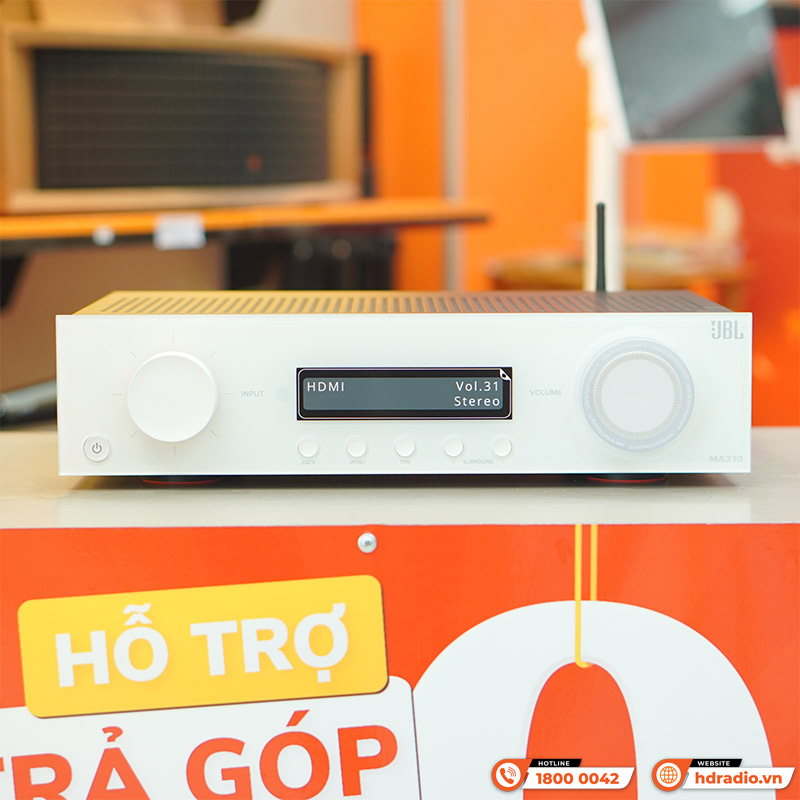Amply JBL MA310, 5.2 kênh, Bluetooth 5.1, Optical, RCA-1