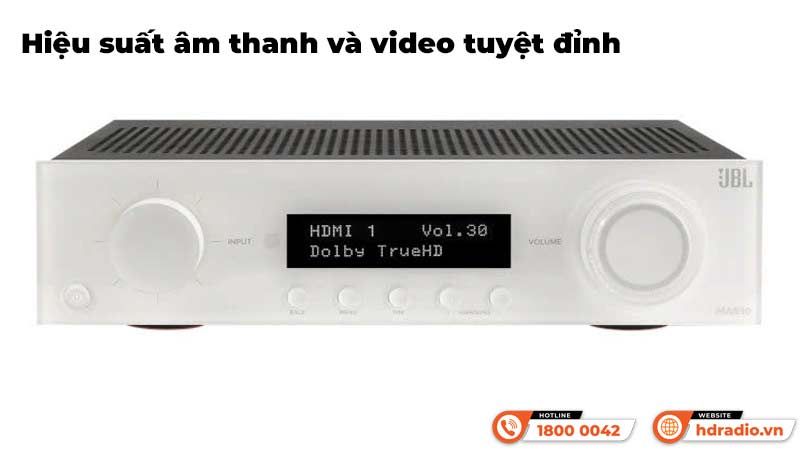 Hiệu suất Amply JBL MA510