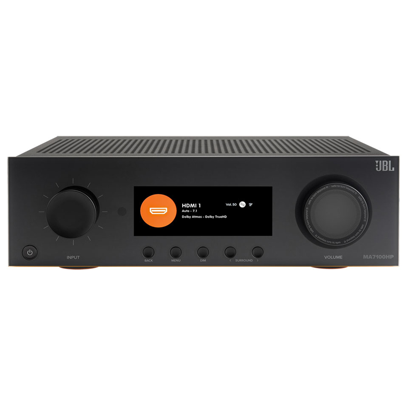 Amply JBL MA7100HP, 7.2 Kênh, 125W/CH (8Ohms), HDMI eARC, Wifi, Bluetooth 5.3, Apple Airplay 2 và Google Chromecast-1