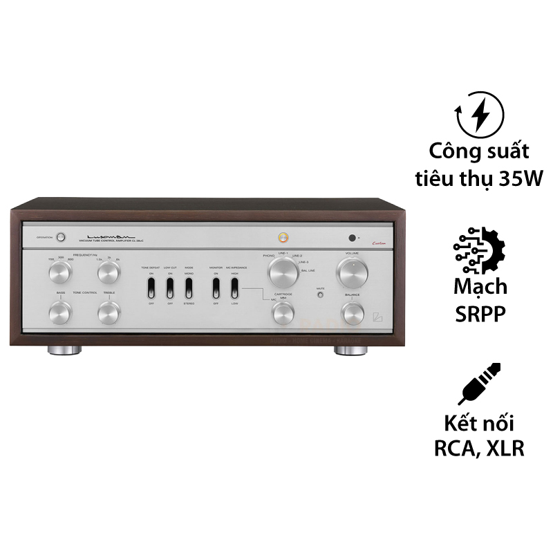 Pre Amply đèn Luxman CL-38uC