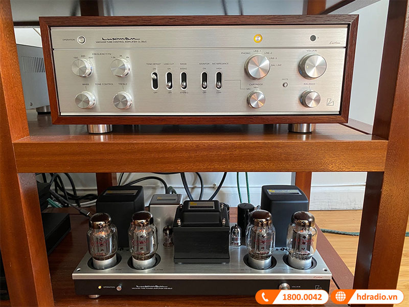 Pre Amply Luxman CL-38uC nghe nhạc cực hay 