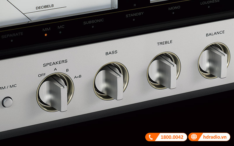 hệ thống nút điều chỉnh 