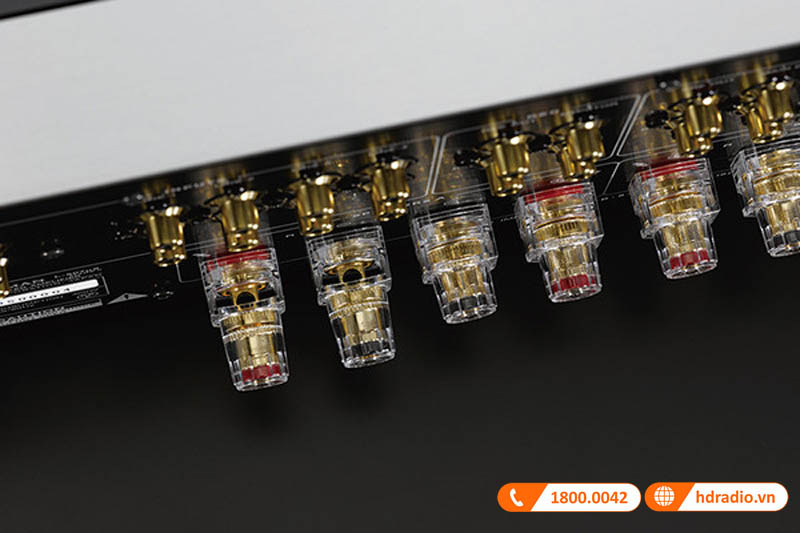 các cọc kết nối loa mạ đồng