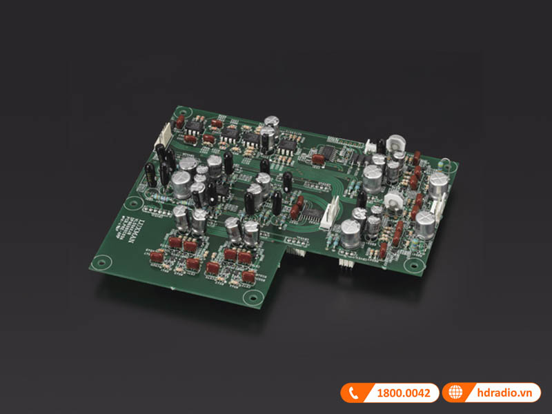 L-550AXII sử dụng mạch đệm rời