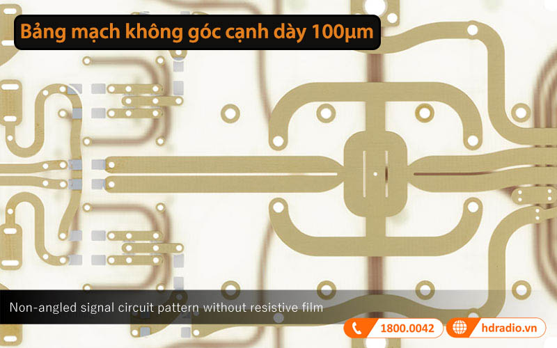 M-10X sử dụng bảng mạch mạ vàng