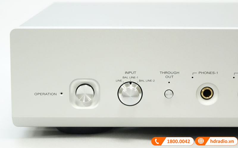 Headphone amply Luxman P-750U MARK II tùy chỉnh dễ dàng 