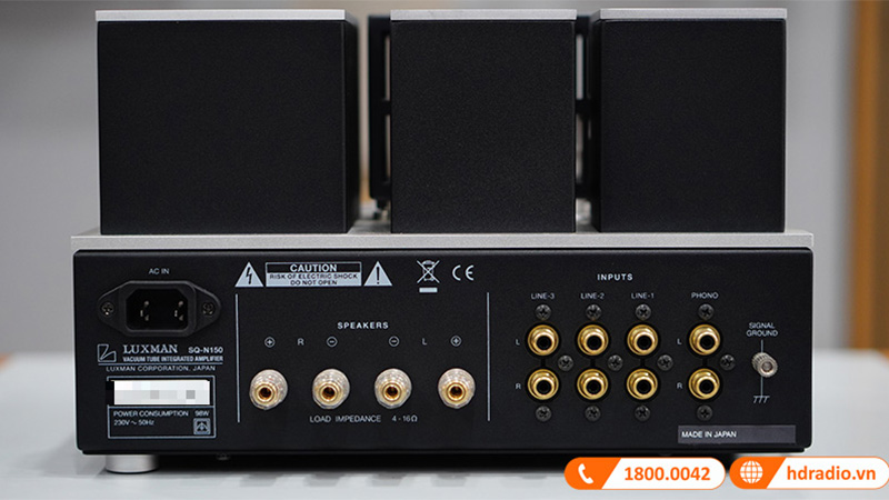 ảnh thực tế Amply Luxman SQ-N150