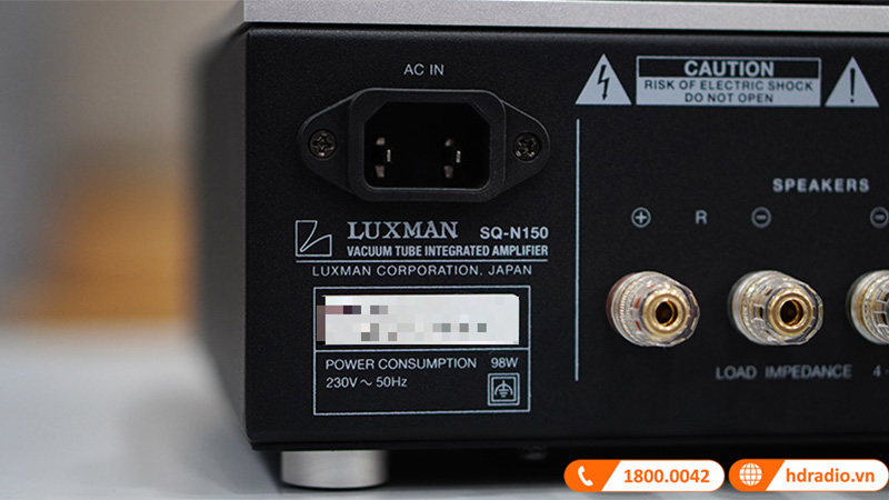 ảnh thực tế Amply Luxman SQ-N150