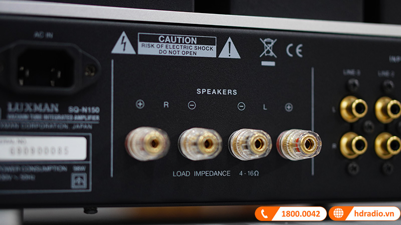 ảnh thực tế Amply Luxman SQ-N150