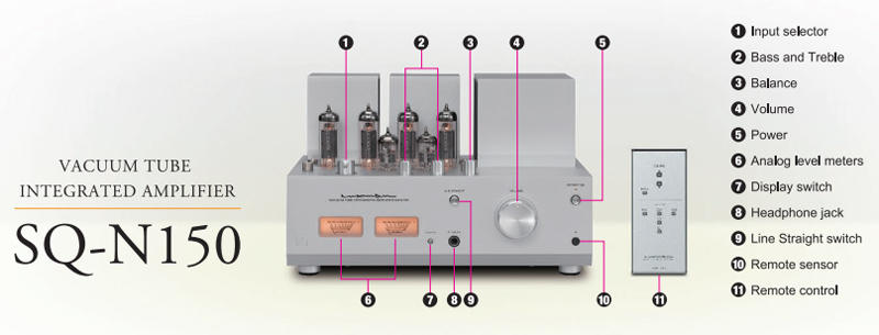 Amply đèn Luxman SQ-N150