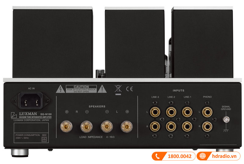 chế độ Line Straight được tích hợp trên Amply Luxman SQ-N150