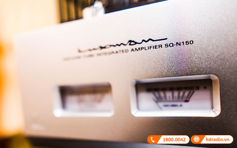 đồng hồ của Amply đèn Luxman SQ-N150