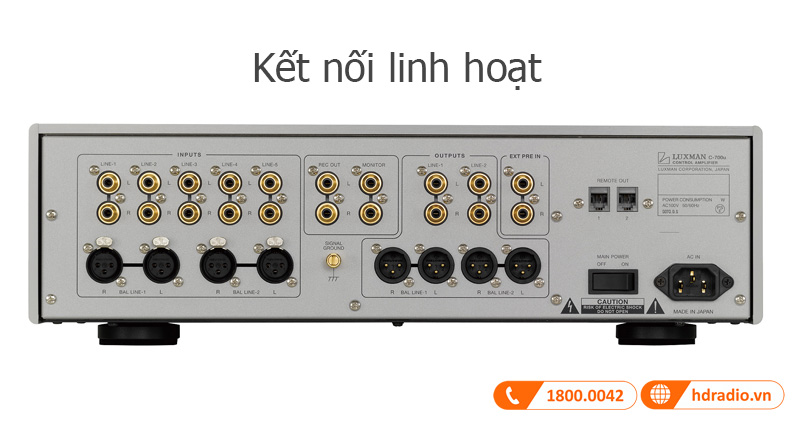Ket noi Luxman C-700u
