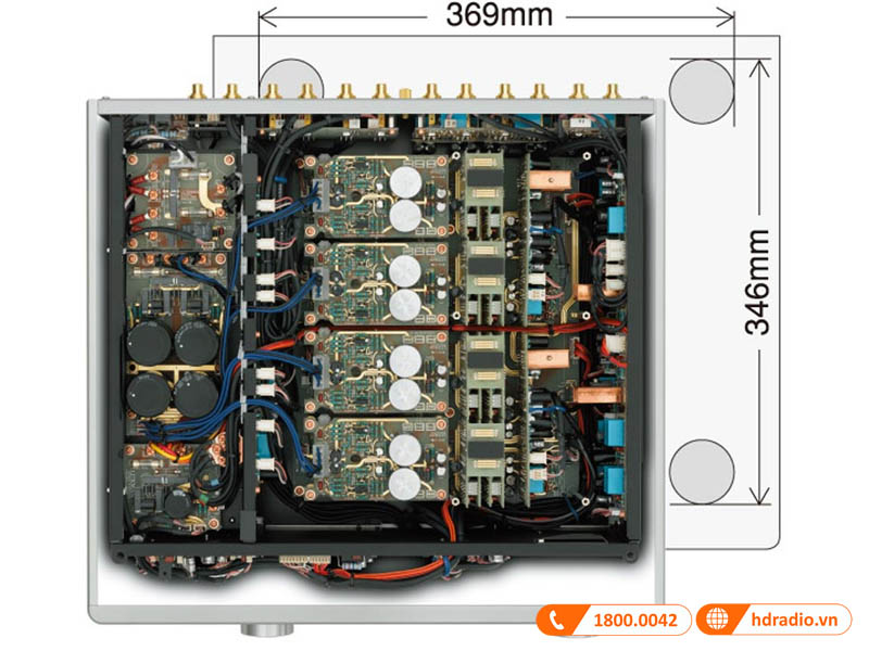 Luxman C-900u thiết kế dạng module