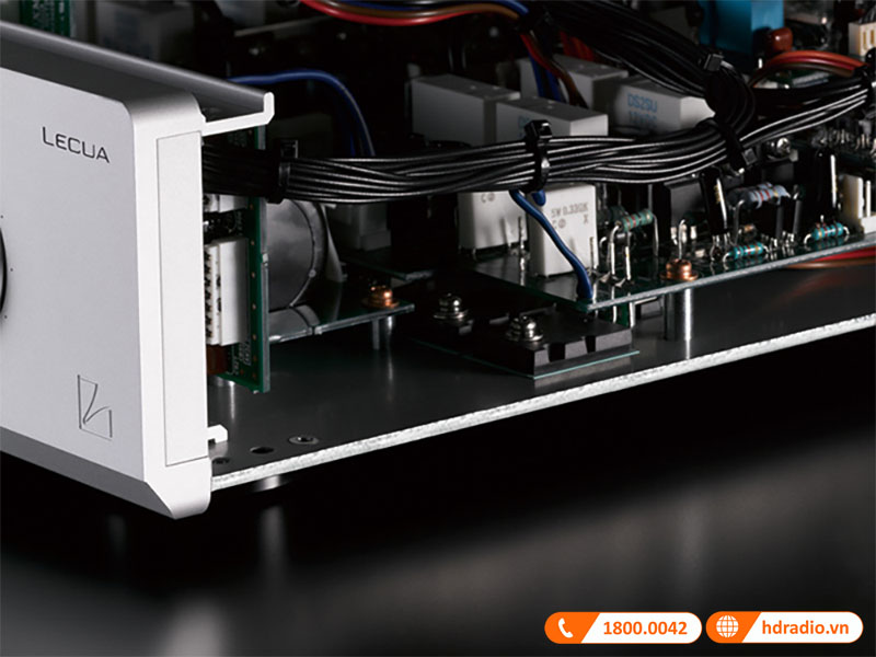 khung gầm cao đóng vai trò như bộ tản nhiệt