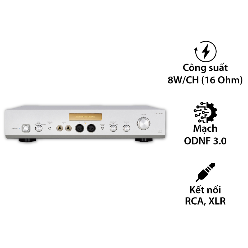 Headphone Amply Luxman P-700U, 2 Kênh, 4W/CH (8 Ohm)