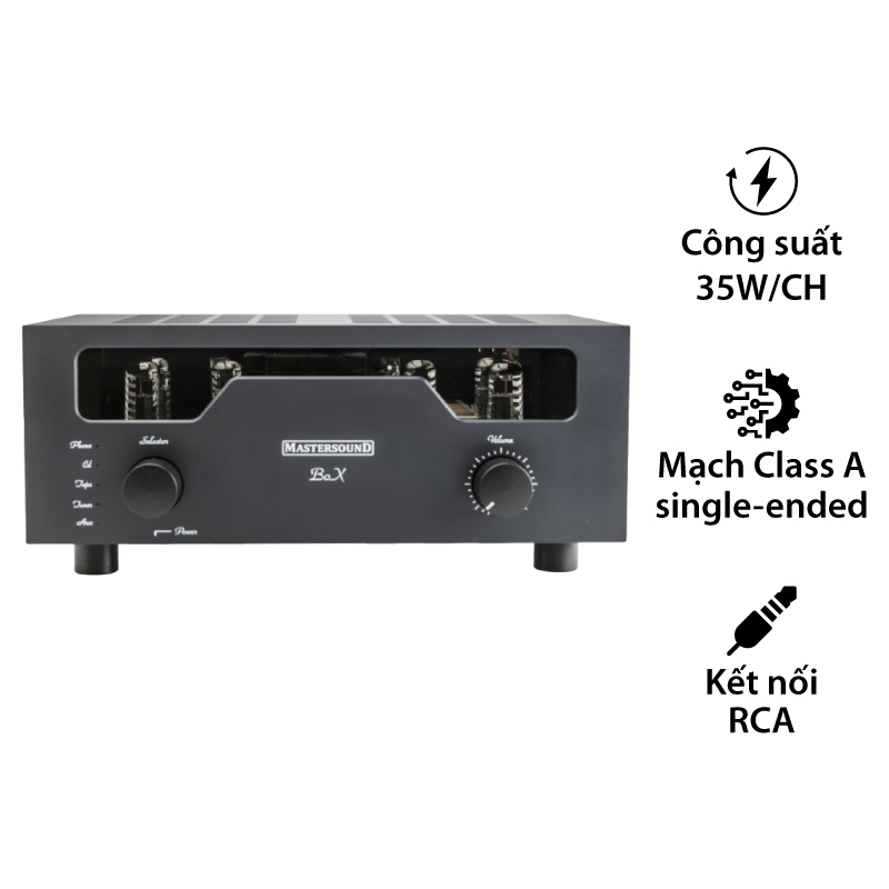 Amply đèn Mastersound Box R, 2 Kênh, 35W/CH