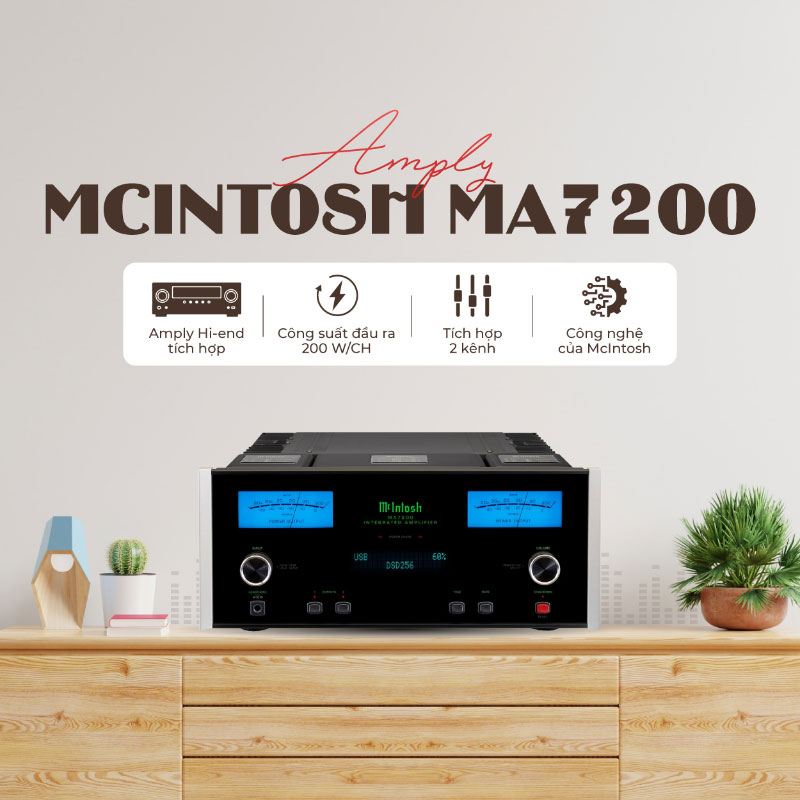 Amply McIntosh MA7200