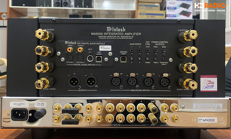 cong ket noi tren amply