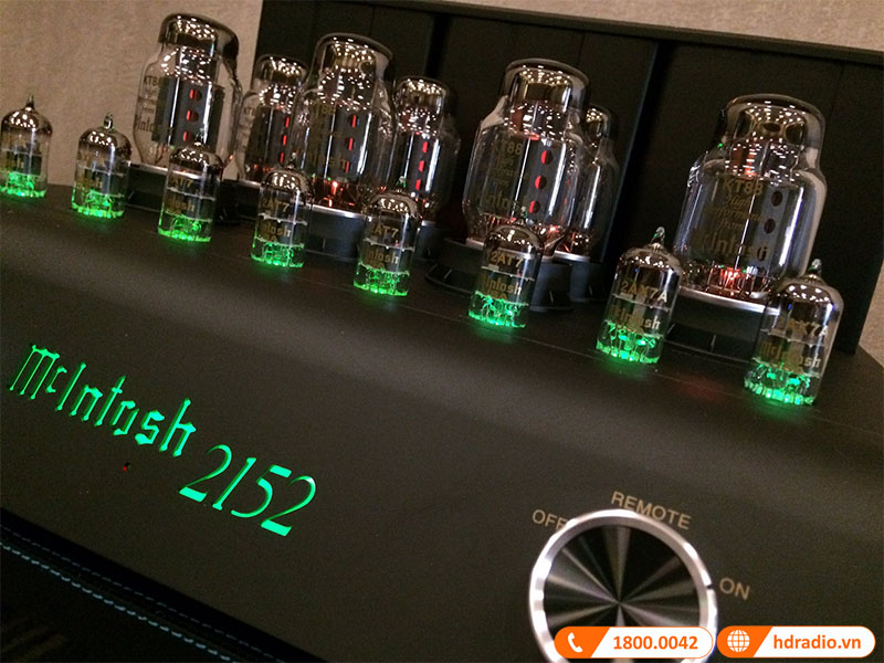 Đèn có thể sáng theo màu xanh lục hoặc xanh lam