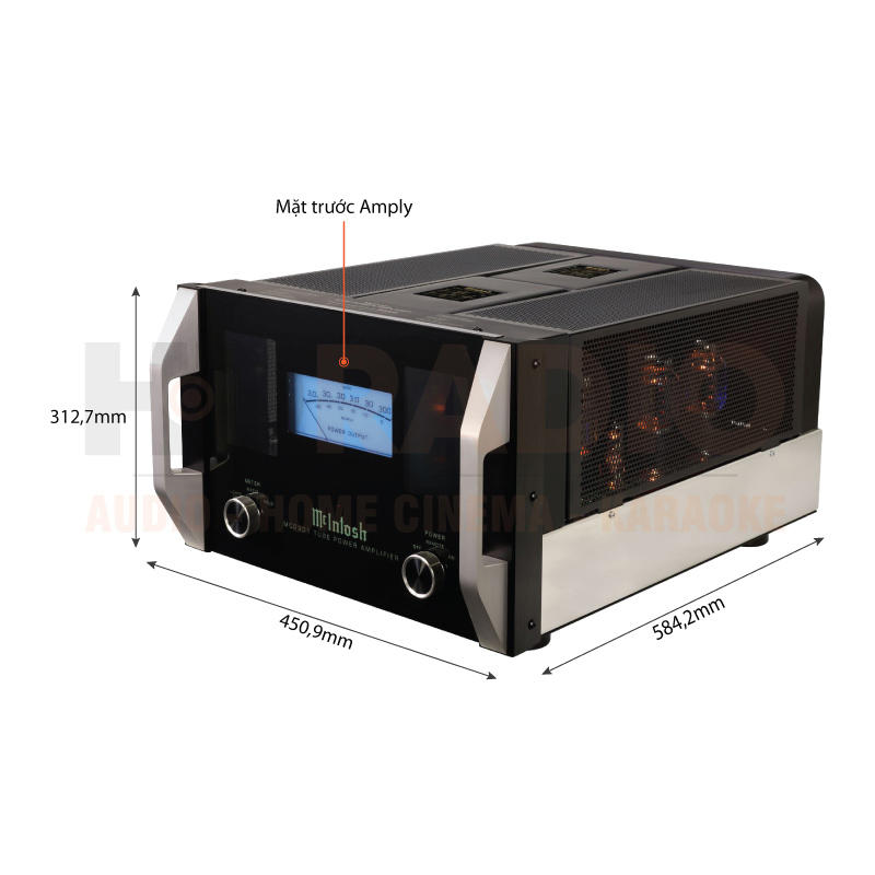 Chú thích Mono Power McIntosh MC2301a