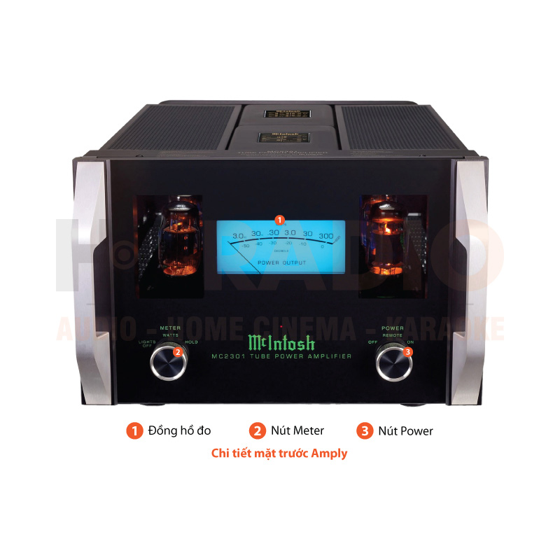 Chú thích Mono Power McIntosh MC611