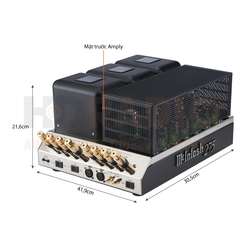 Chú thích Power Amply McIntosh MC275 VI
