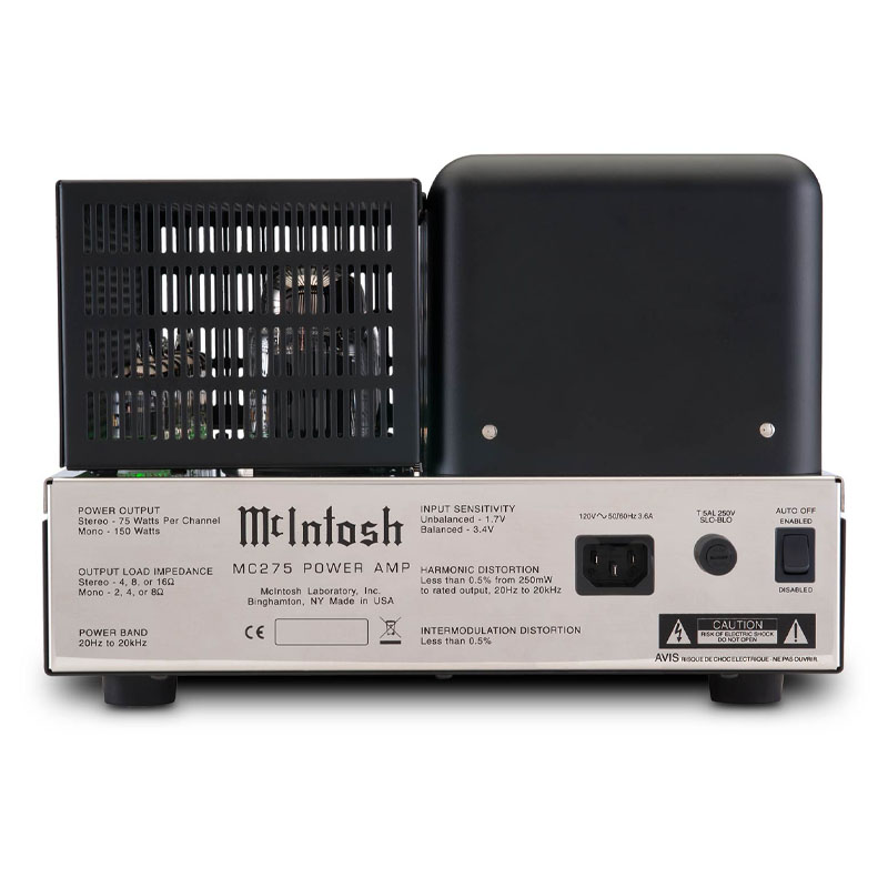 Power Amply đèn McIntosh MC275 VI, 2 Kênh, 75W/CH (8 Ohm)-6