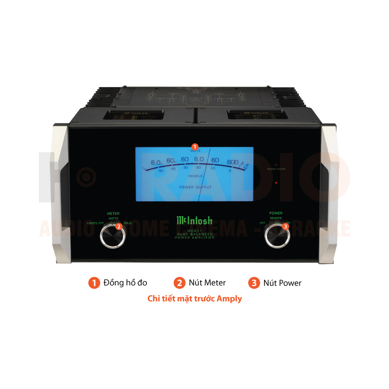 Chú thích Mono Power McIntosh MC611