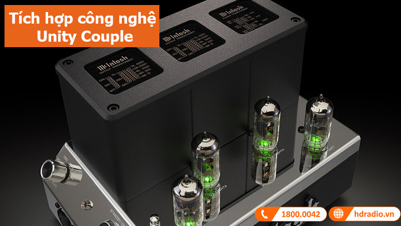 Headphone amply McIntosh MHA200 công nghệ âm thanh độc quyền