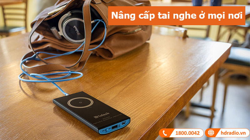 Headphone amply McIntosh MHA50 ứng dụng thực tế 