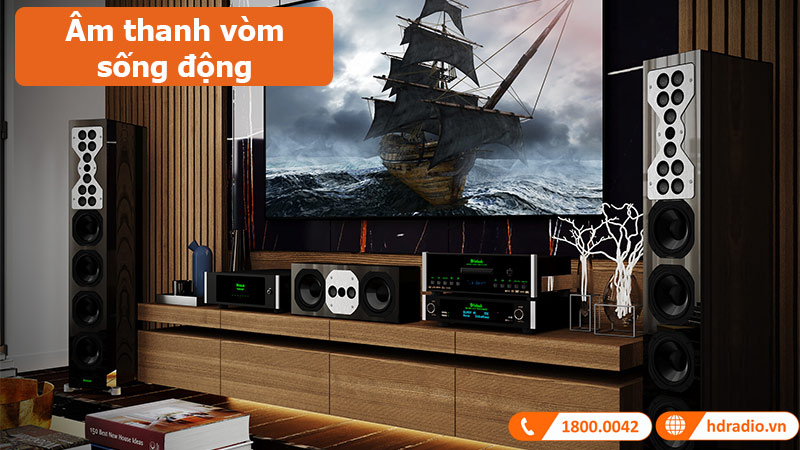 AV Processor McIntosh MX100 âm thanh vòm sống động